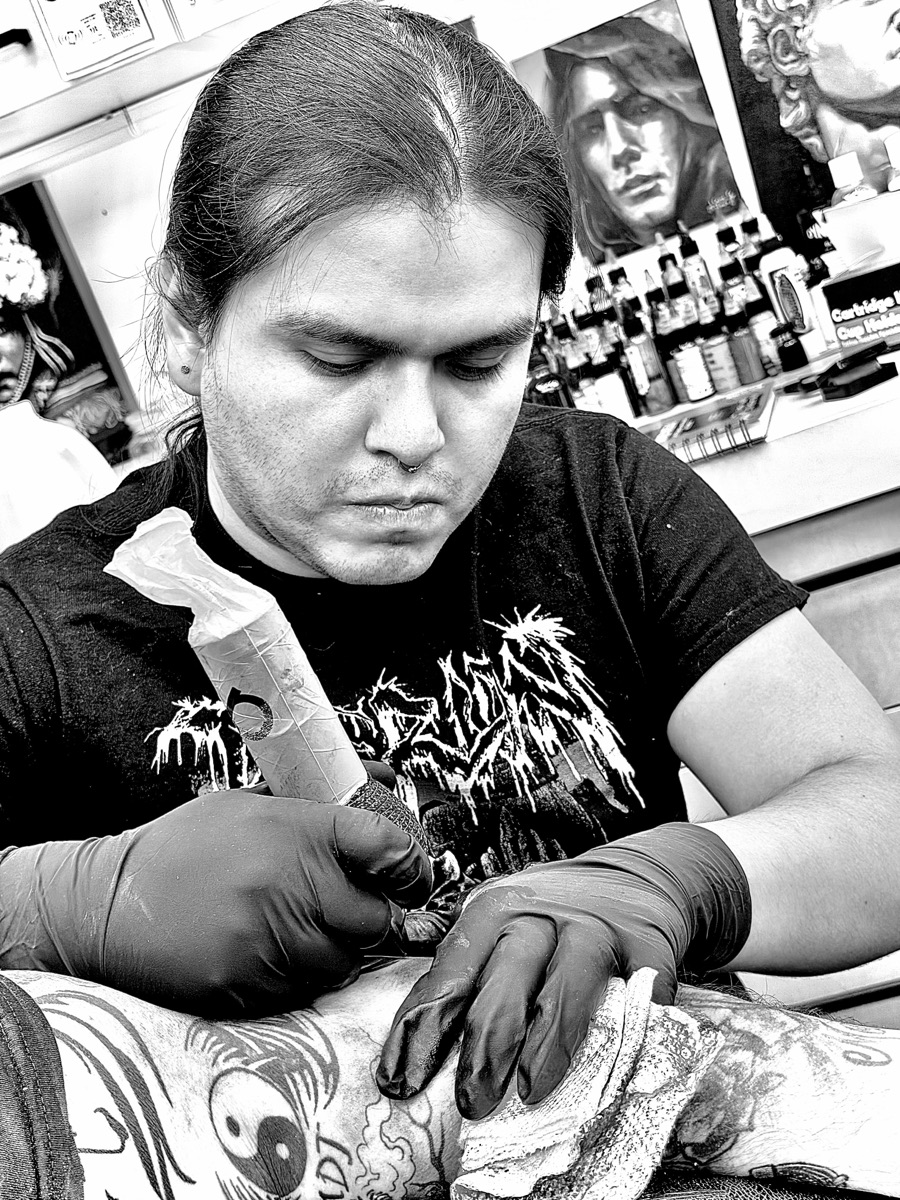 Chicho at work