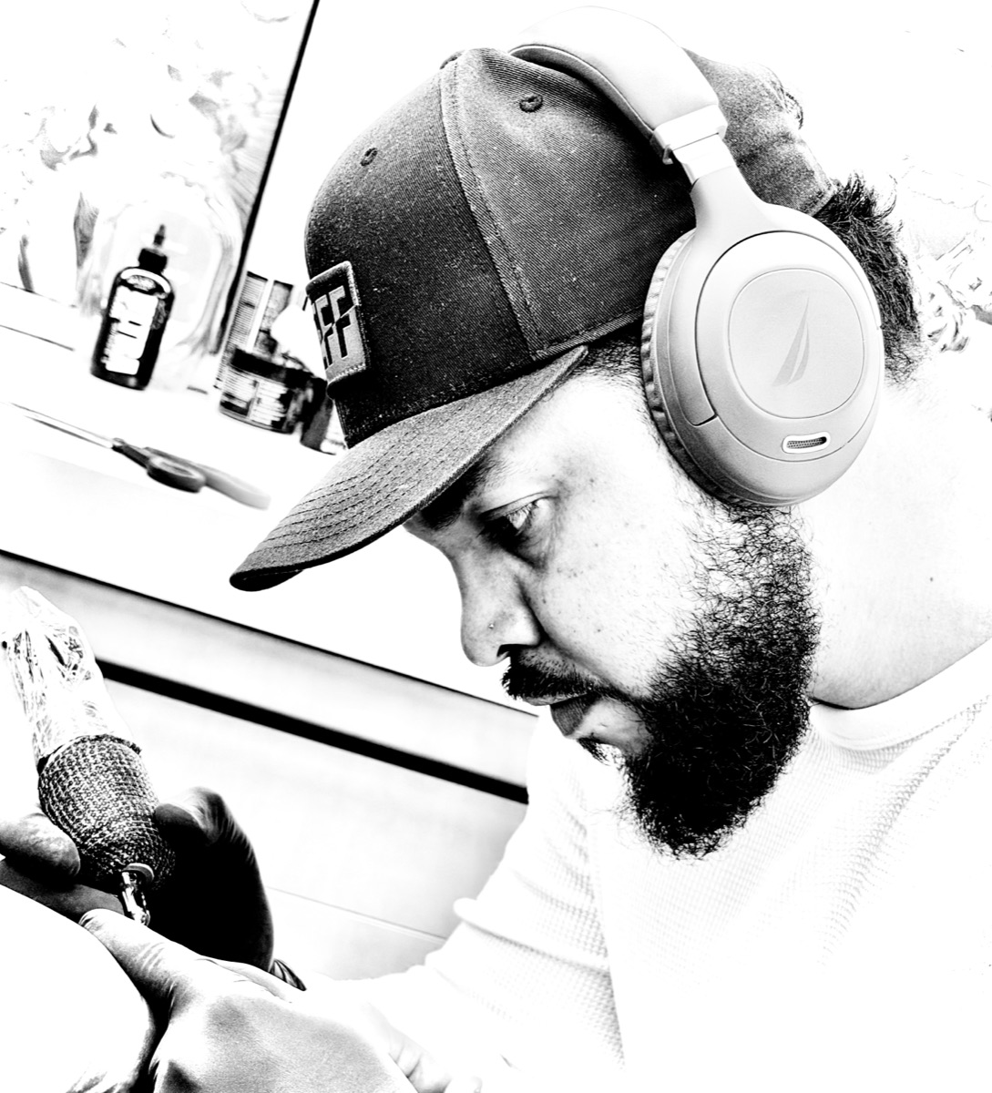 Joss at work